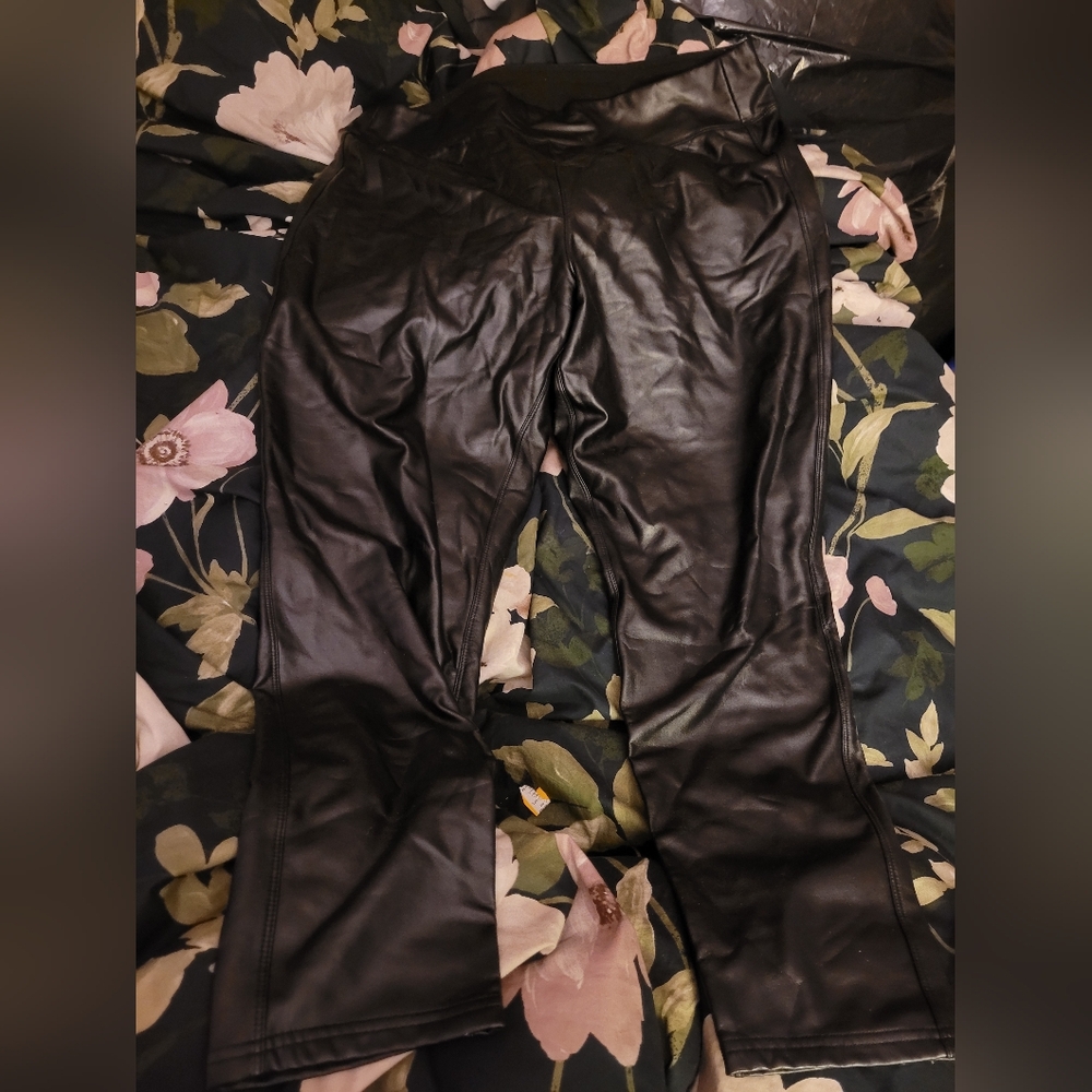 Gap Faux Leather Leggings